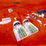 GRUPO VIDA Y BIENESTAR HUMANO. Recreación de los futuros invernaderos marcianos para el proceso de terraformación.